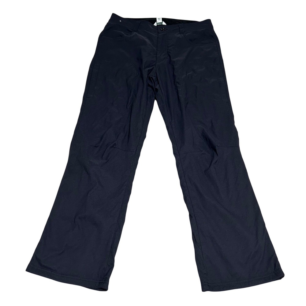 Orvis Performance Fleece lined Pants Mens 34 30 Black Stretch Outdoor Hiking